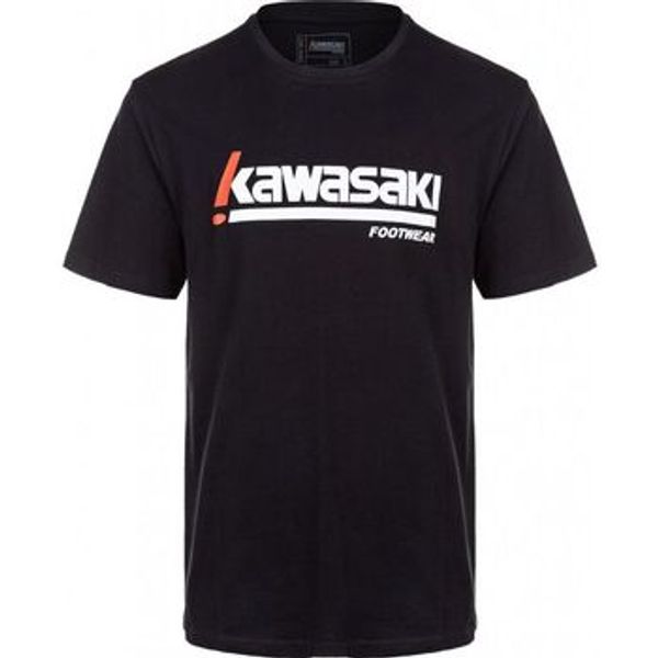Kawasaki Kawasaki  Majice kratkih rukava Kabunga Unisex S-S Tee K202152 1001 Black  Kawasaki