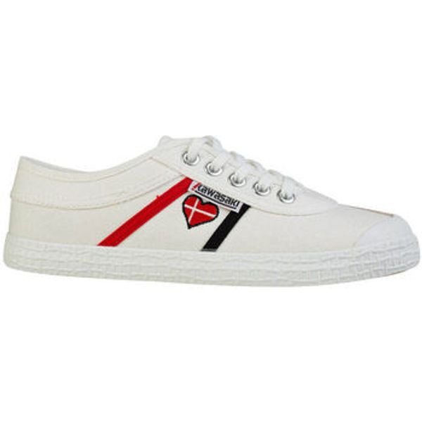 Kawasaki Kawasaki  Modne tenisice Heart Canvas Shoe K194523 1002 White  Kawasaki