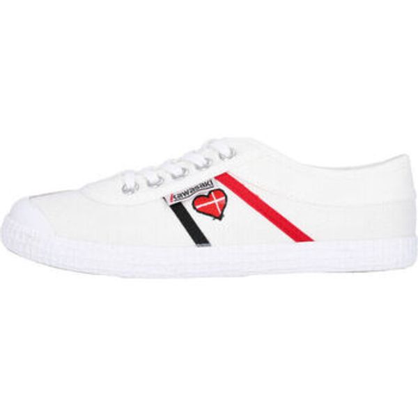 Kawasaki Kawasaki  Modne tenisice Heart Canvas Shoe K194523-ES 1002 White  Kawasaki