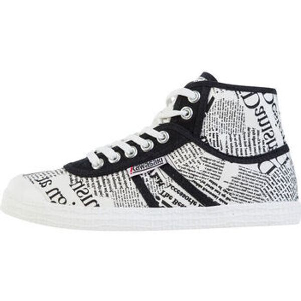 Kawasaki Kawasaki  Modne tenisice News Paper Canvas Boot K202413-ES 1002 White  Kawasaki