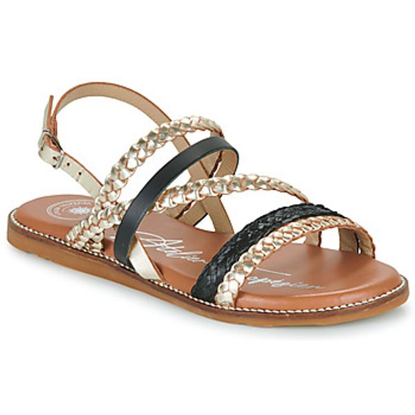 L'Atelier Tropézien L'Atelier Tropézien  Sandale i polusandale SH306-BLACK  L'Atelier Tropézien