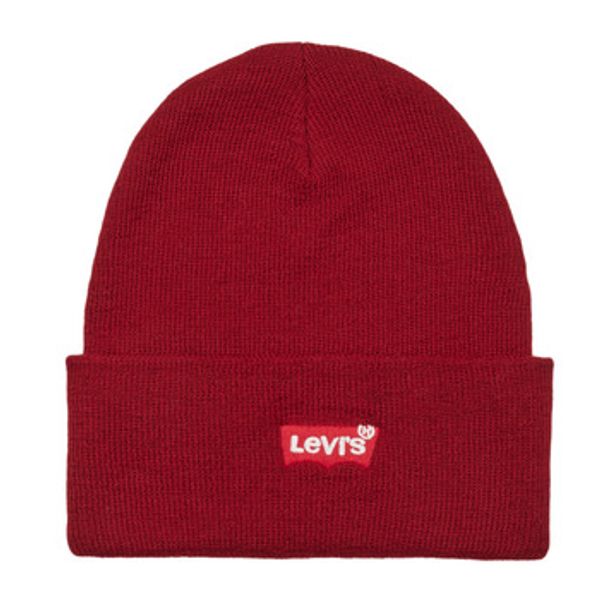 Levis Levis  Kape RED BATWING EMBROIDERED SLOUCHY BEANIE  Levis