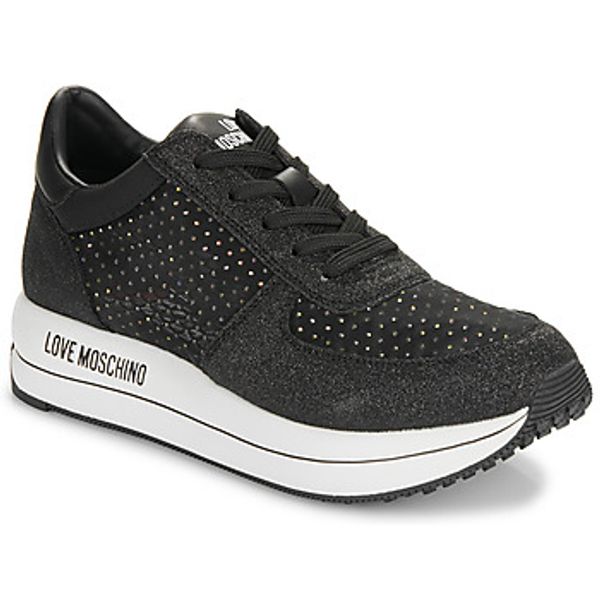 Love Moschino Love Moschino  Niske tenisice STRASS MESH   GLITTER  Love Moschino