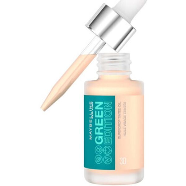 Maybelline New York Maybelline New York  BB i CC kreme Tinted Face Oil Green Edition - Teinte 30  Maybelline New York