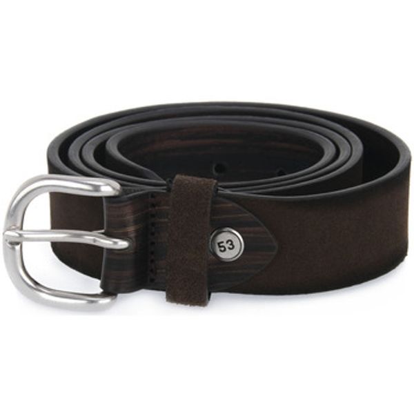 Mino Ronzoni Mino Ronzoni  Remeni SUEDE H 35 MORO  Mino Ronzoni
