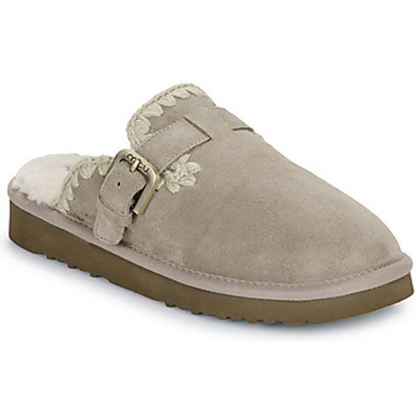 Mou Mou  Klompe SUEDE SHEEPSKIN CLOG ESKIMO  Mou