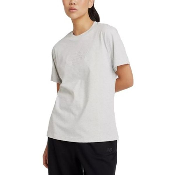 New Balance New Balance  Majice / Polo majice EMBOSSED LOGO JERSEY T-SHIR  New Balance