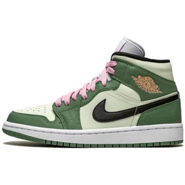 Nike Nike  Modne tenisice Air Jordan 1 Mid Dutch Green  Nike