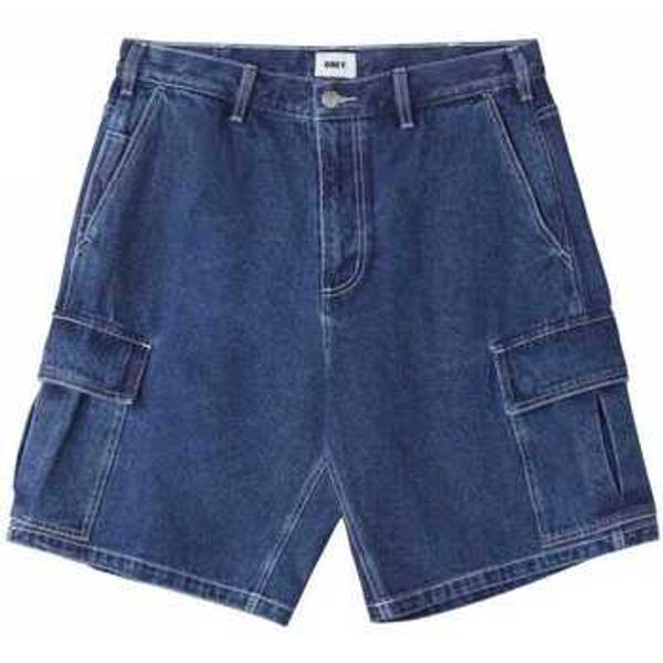 Obey Obey  Bermude i kratke hlače Bigwig baggy denim cargo short  Obey
