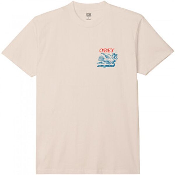 Obey Obey  Majice / Polo majice peace delivery dove  Obey