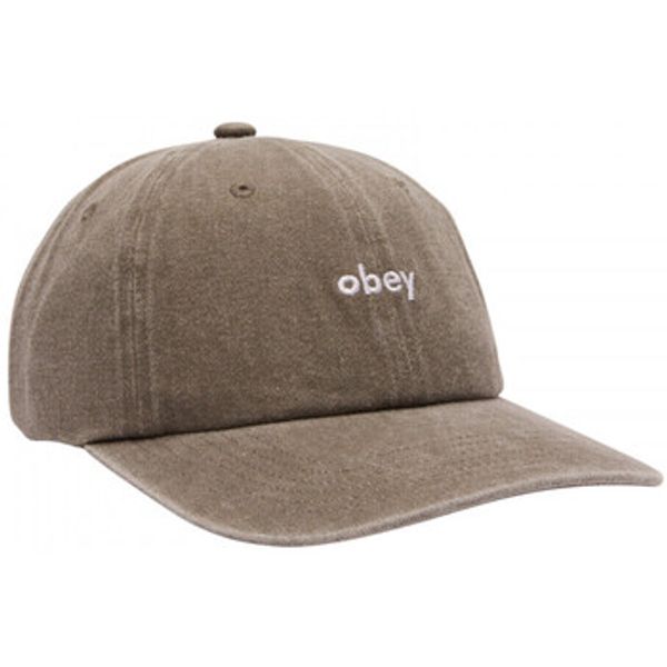 Obey Obey  Šilterice Pigment lowercase 6 panel stra  Obey