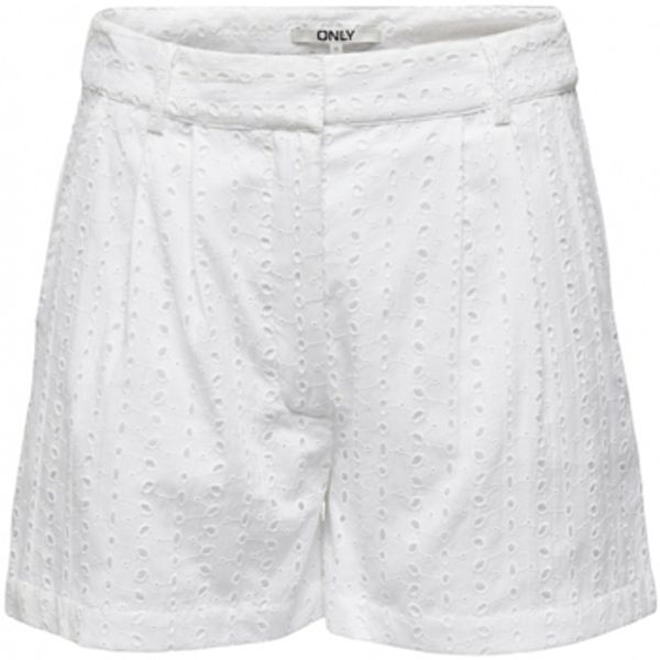 Only Only  Bermude i kratke hlače Shorts Juni - Cloud Dancer  Only