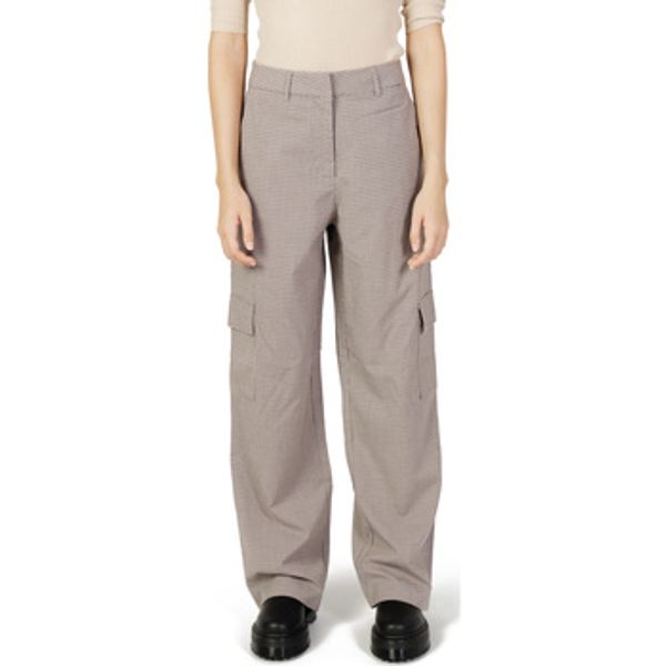 Only Only  Hlače ONLJOSS HW STRAIGHT CARGO CHECK PANT TLR 15306277  Only