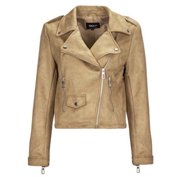 Only Only  Kožne i sintetičke jakne ONLSCOOTIE FAUX SUEDE BIKER JACKET OTW  Only