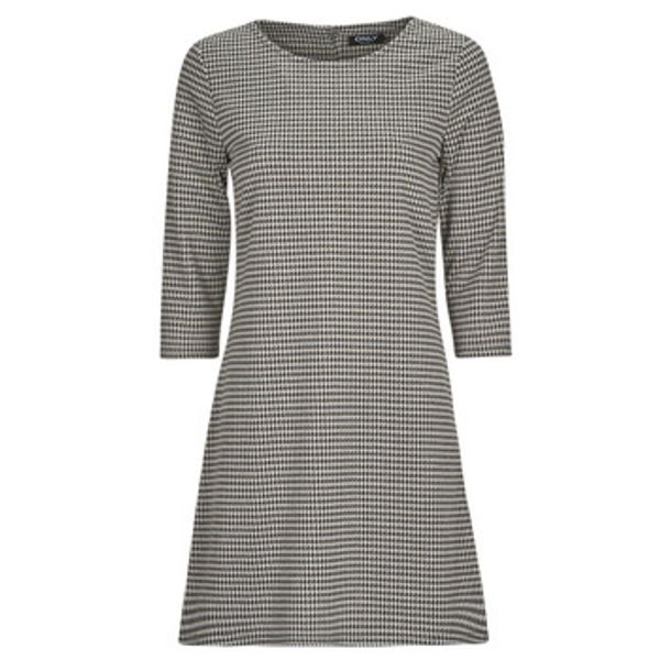 Only Only  Kratke haljine ONLBRILLIANT 3/4 CHECK DRESS  JRS  Only