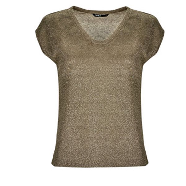 Only Only  Majice kratkih rukava ONLSILVERY S/S V NECK LUREX TOP JRS  Only