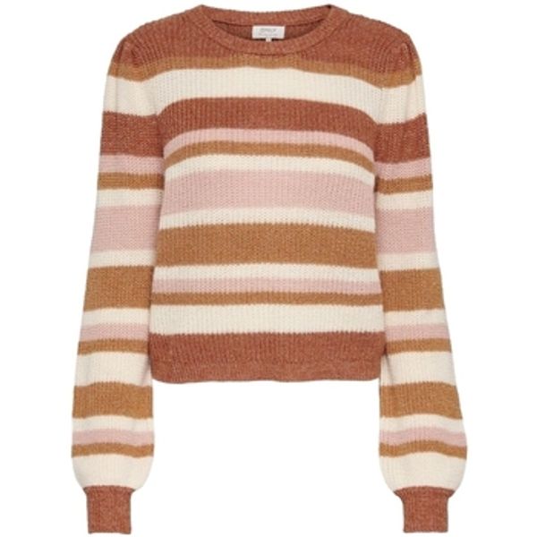 Only Only  Puloveri Alvi L/S Knit - Sierra/Brown Suga  Only