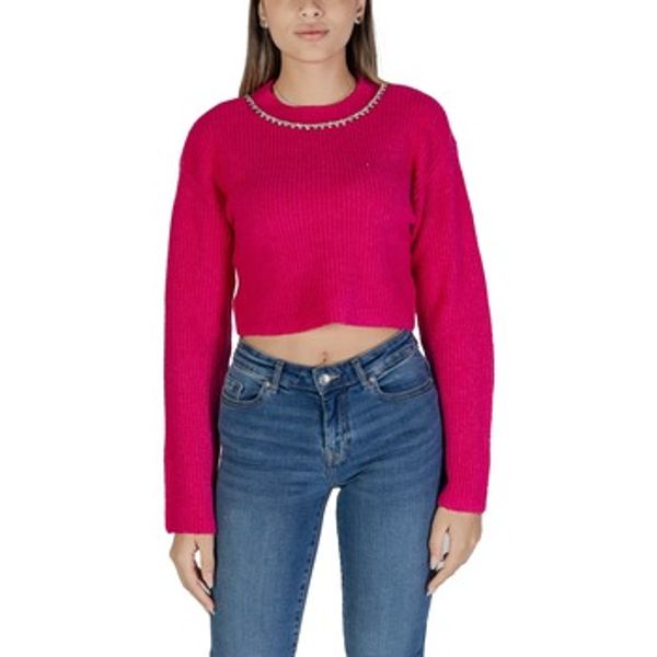 Only Only  Puloveri Onlgaida Life Ls Crop Emb O-Neck Cc Knt 15324272  Only