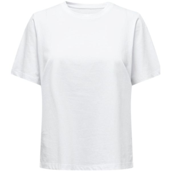 Only Only  Sportske majice T-Shirt  S/S Tee -Noos - White  Only