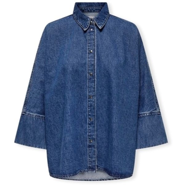 Only Only  Topovi i bluze Noos Grace Shirt - Medium Blue Denim  Only