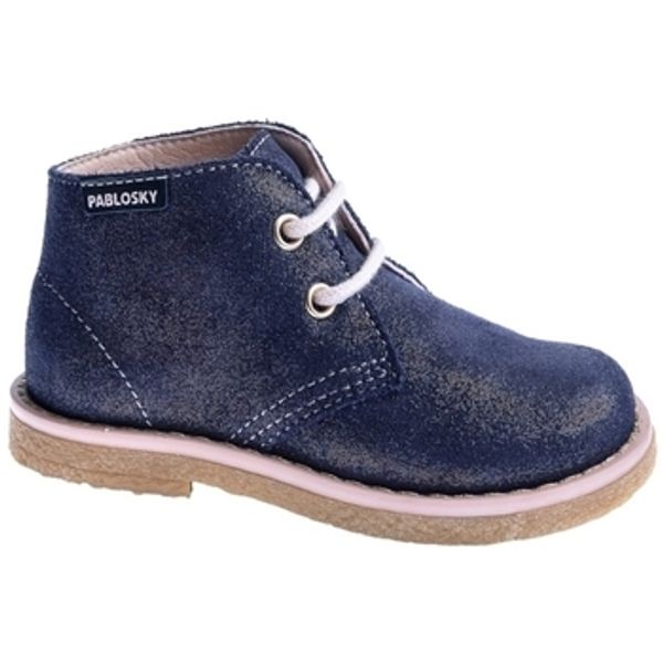 Pablosky Pablosky  Čizme Kalia Kids Boots 034322 B - Kalia Blue Inglese  Pablosky
