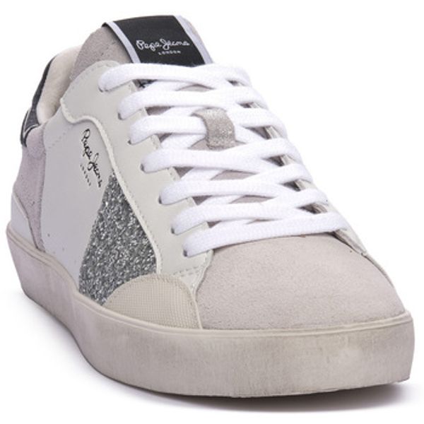 Pepe jeans Pepe jeans  Modne tenisice LANE SILVER W  Pepe jeans