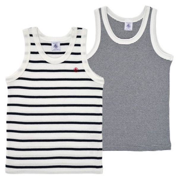 Petit Bateau Petit Bateau  Majice s naramenicama i majice bez rukava A01DS00 X2  Petit Bateau