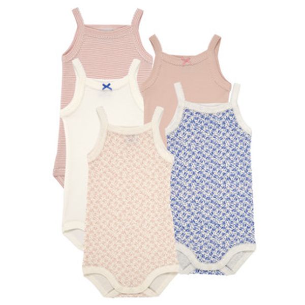 Petit Bateau Petit Bateau  Pidžame i spavaćice BODY BRETELLE X5  Petit Bateau