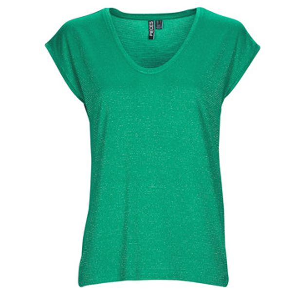 Pieces Pieces  Majice kratkih rukava PCBILLO TEE LUREX STRIPES  Pieces