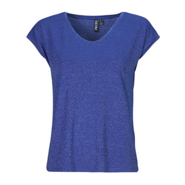 Pieces Pieces  Majice kratkih rukava PCBILLO TEE LUREX STRIPES  Pieces