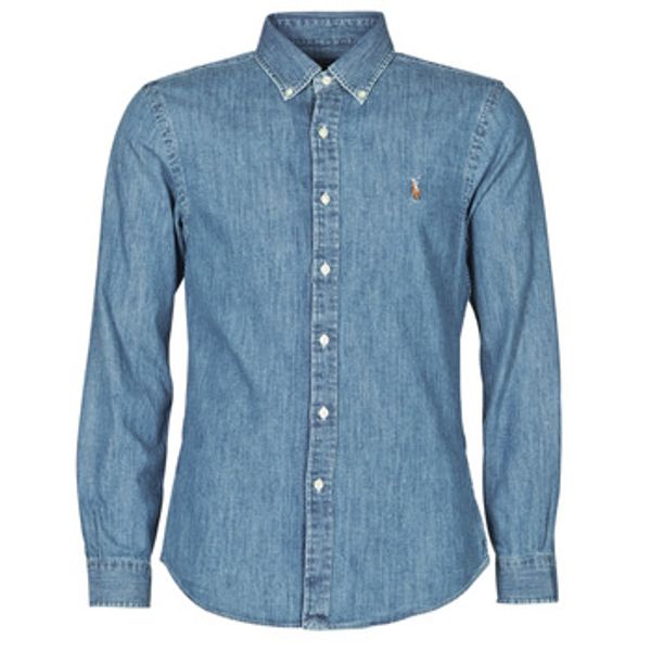 Polo Ralph Lauren Polo Ralph Lauren  Košulje dugih rukava CHEMISE CINTREE SLIM FIT EN JEAN DENIM BOUTONNE LOGO PONY PLAYER  Polo Ralph Lauren