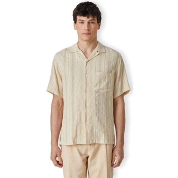 Portuguese Flannel Portuguese Flannel  Košulje dugih rukava Almada Shirt - Ecru  Portuguese Flannel