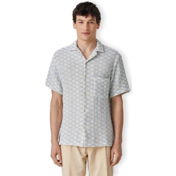 Portuguese Flannel Portuguese Flannel  Košulje dugih rukava Net Shirt - Blue  Portuguese Flannel