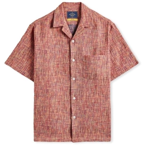 Portuguese Flannel Portuguese Flannel  Košulje dugih rukava Summer Boucle Shirt - Grape  Portuguese Flannel