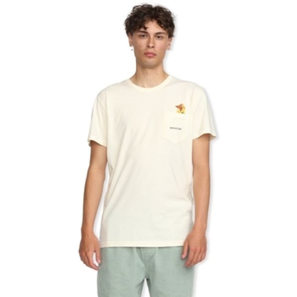 Rvlt Revolution Rvlt Revolution  Majice / Polo majice Application T-Shirt 1391 P22 - Offwhite  Rvlt Revolution
