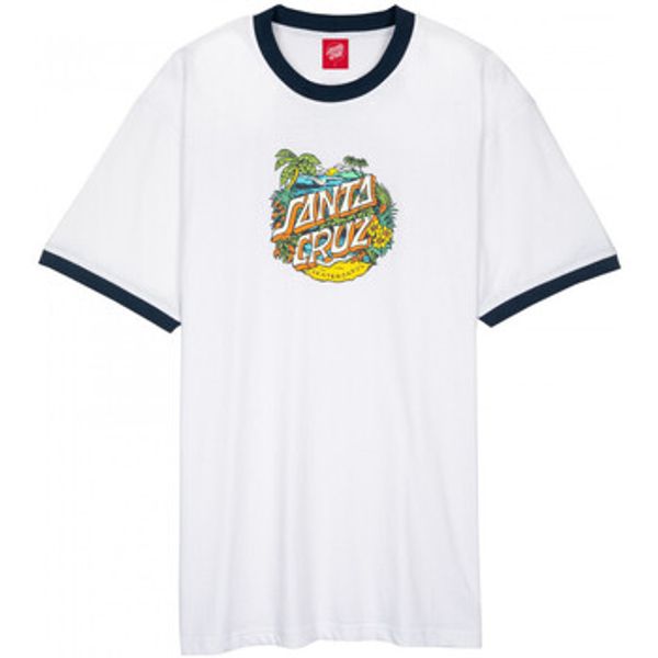 Santa Cruz Santa Cruz  Majice / Polo majice Aloha dot front ringer  Santa Cruz