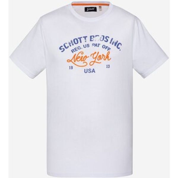 Schott Schott  Majice kratkih rukava TSTOBY  Schott