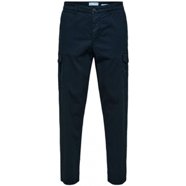 Selected Selected  Hlače Slim Tapered Wick 172 Cargo Pants - Dark Sapphire  Selected