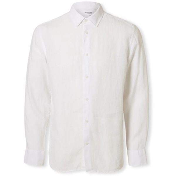 Selected Selected  Košulje dugih rukava Regkylian-Linen Shirt - White  Selected