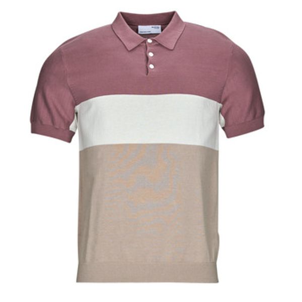 Selected Selected  Polo majice kratkih rukava SLHMATTIS SS KNIT BLOCK POLO B  Selected