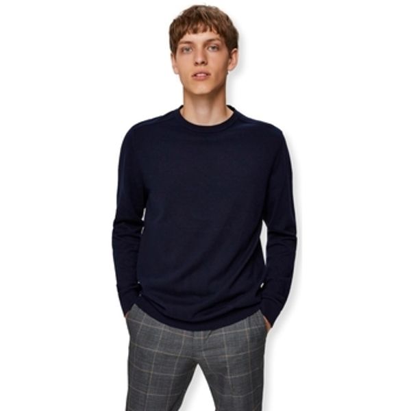 Selected Selected  Puloveri Noos Berg Crew Knit - Navy Blazer  Selected