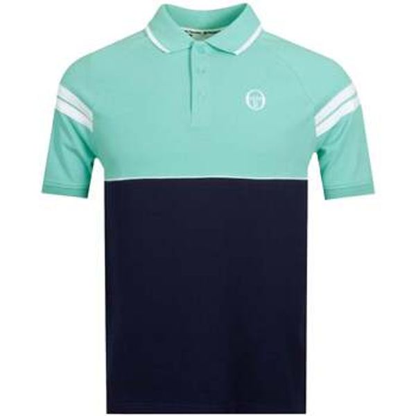 Sergio Tacchini Sergio Tacchini  Majice / Polo majice Cambio Polo Shirt Pool Blue/Maritime Blue/White  Sergio Tacchini