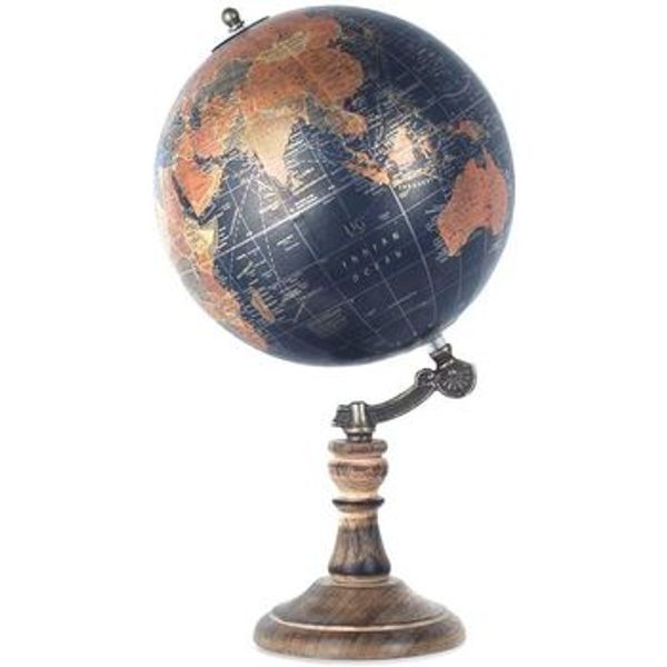 Signes Grimalt Signes Grimalt  Dekorativni predmeti Crni Globus Svijeta 20 Cm  Signes Grimalt