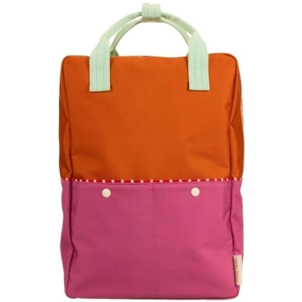 Sticky Lemon Sticky Lemon  Ruksaci Colourblocking Backpack - Gravel Orange  Sticky Lemon