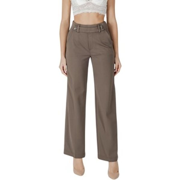 Street One Street One  Hlače Straight Leg L32 HW belt butto 378711  Street One