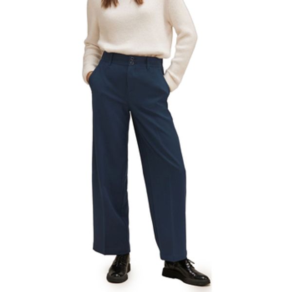 Street One Street One  Hlače Straight Leg Twill Casual Fit 377043  Street One