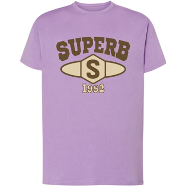 Superb 1982 Superb 1982  Majice kratkih rukava SPRBCA-2201-LILAC  Superb 1982