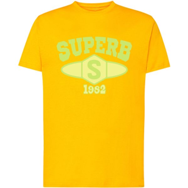 Superb 1982 Superb 1982  Majice kratkih rukava SPRBCA-2201-YELLOW  Superb 1982