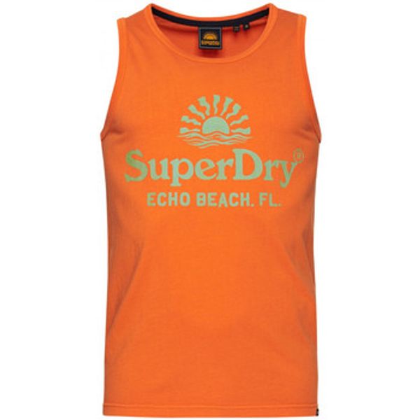 Superdry Superdry  Majice s naramenicama i majice bez rukava Vintage venue neon  Superdry