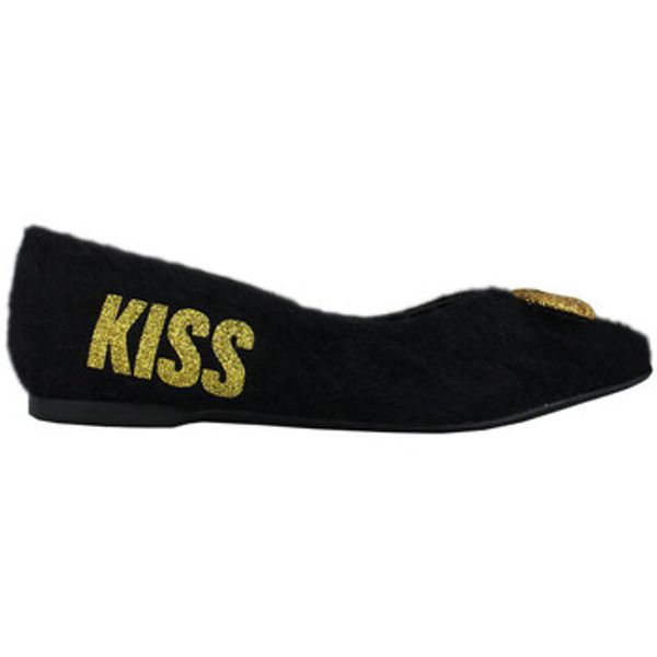 Thewhitebrand Thewhitebrand  Modne tenisice Bailarina lips black  Thewhitebrand